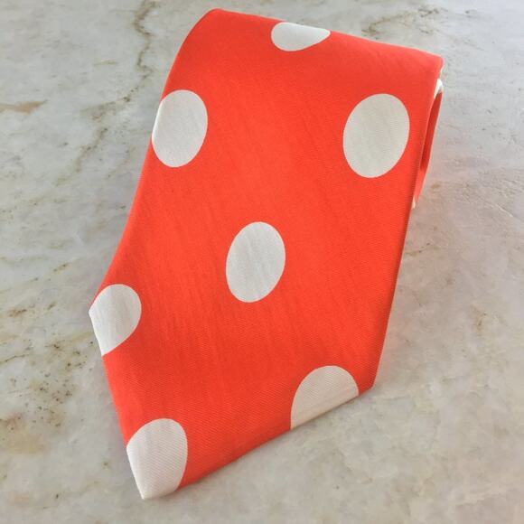 GAP SILK TIE (POLKA-DOT) - Picture 8 of 11